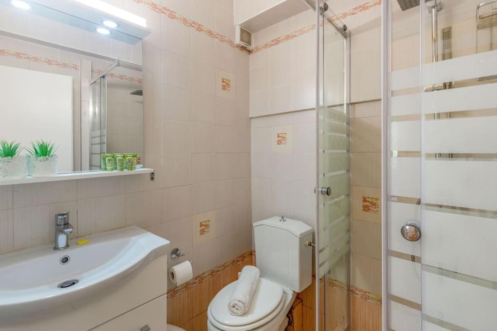 Ferienwohnung Glyfada Center Sea View Apt Athen Exterior foto